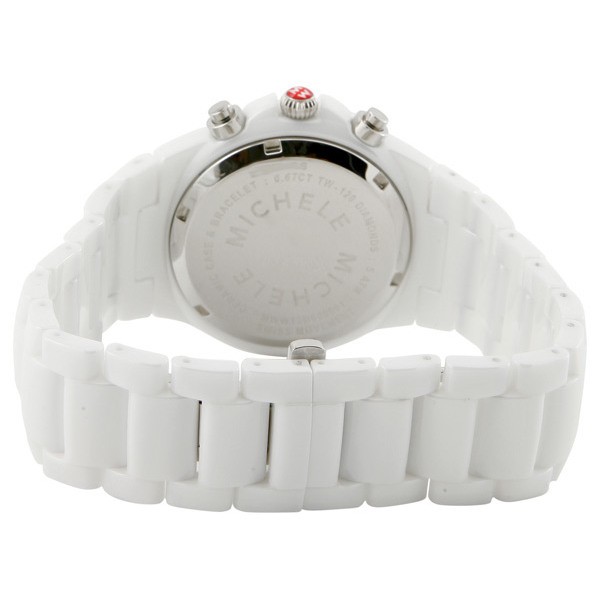 IMG_9085 Michele MWW12B000001 Ladies Quartz White Ceramic Replica 2