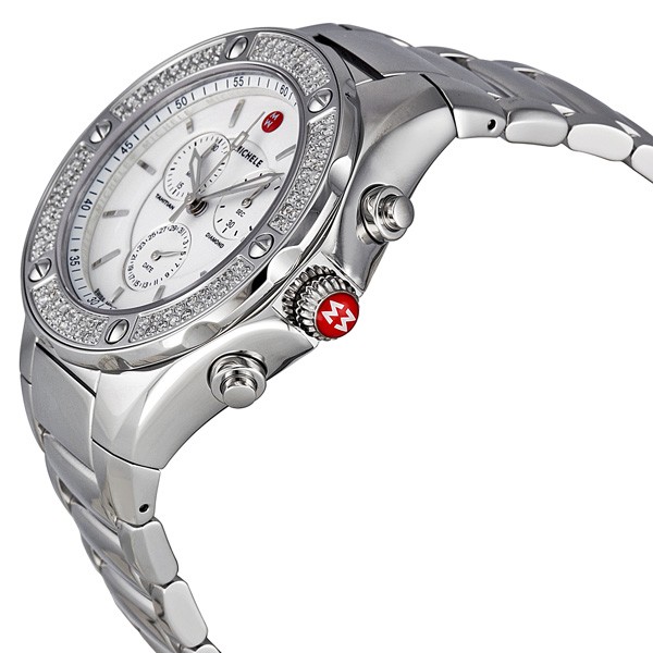 Michele MWW12K000001 Ladies Quartz Stainless Steel Replica 2