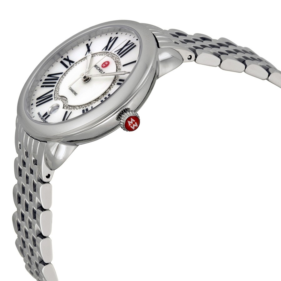 IMG_9085 Michele MWW21B000009 Ladies Quartz Stainless Steel Replica 2