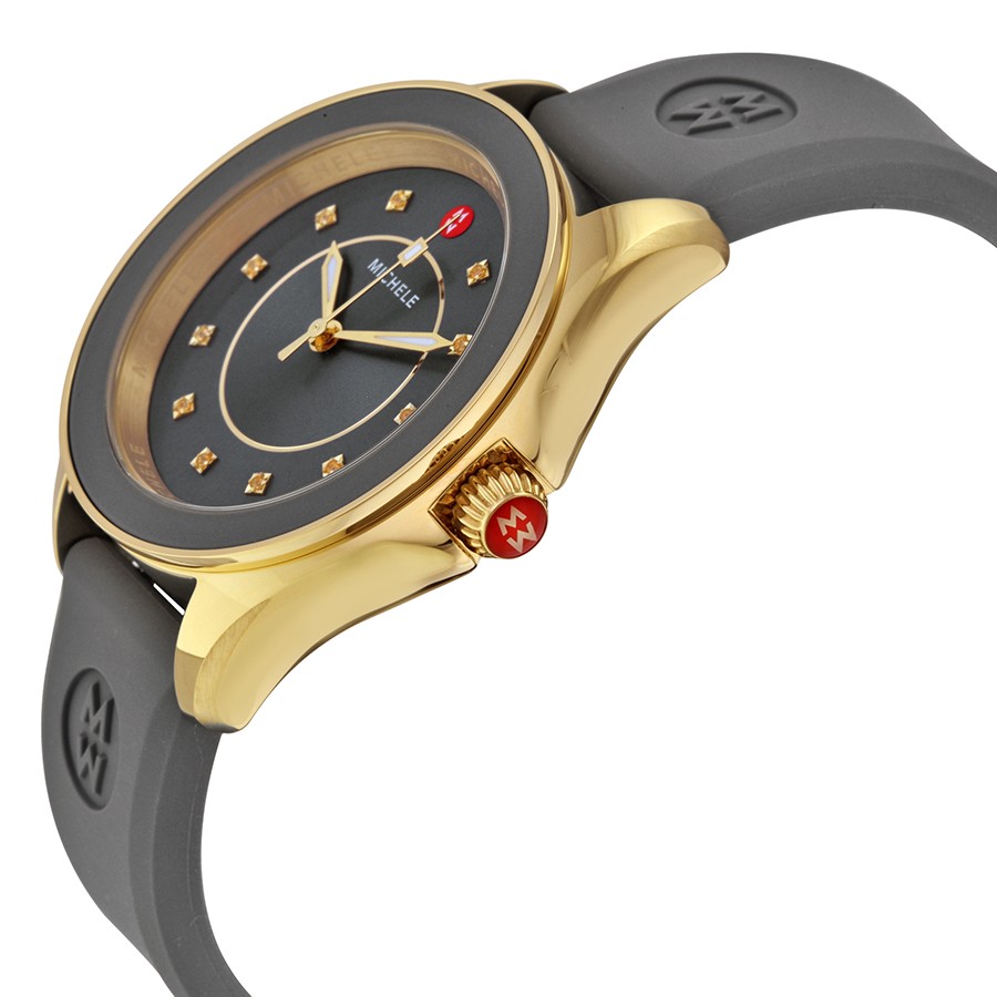 Michele MWW27A000001 Ladies Quartz Gold-plated Stainless Steel Replica 2