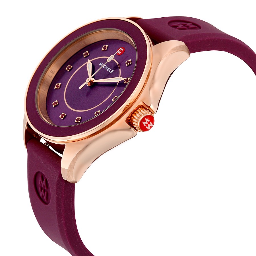 IMG_9085 Michele MWW27A000002 Ladies Quartz Rose Gold-plated Stainless Steel Replica 2