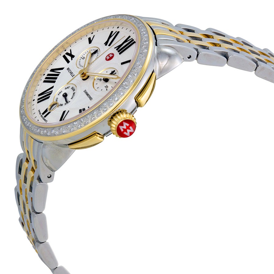 IMG_9085 Michele MWW21A000008 Serein Ladies Quartz Stainless Steel Replica 2