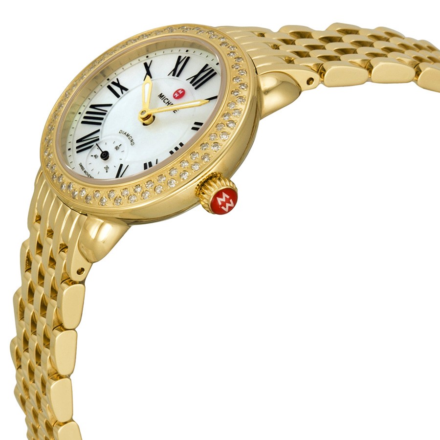 IMG_9085 Michele MWW21E000013 Serein Ladies Quartz Gold PVD Stainless Steel Replica 2