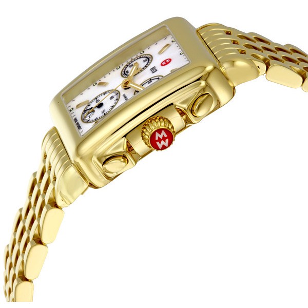 Michele W06A000210 Ladies Quartz Gold-Tone Stainless Steel Replica 2