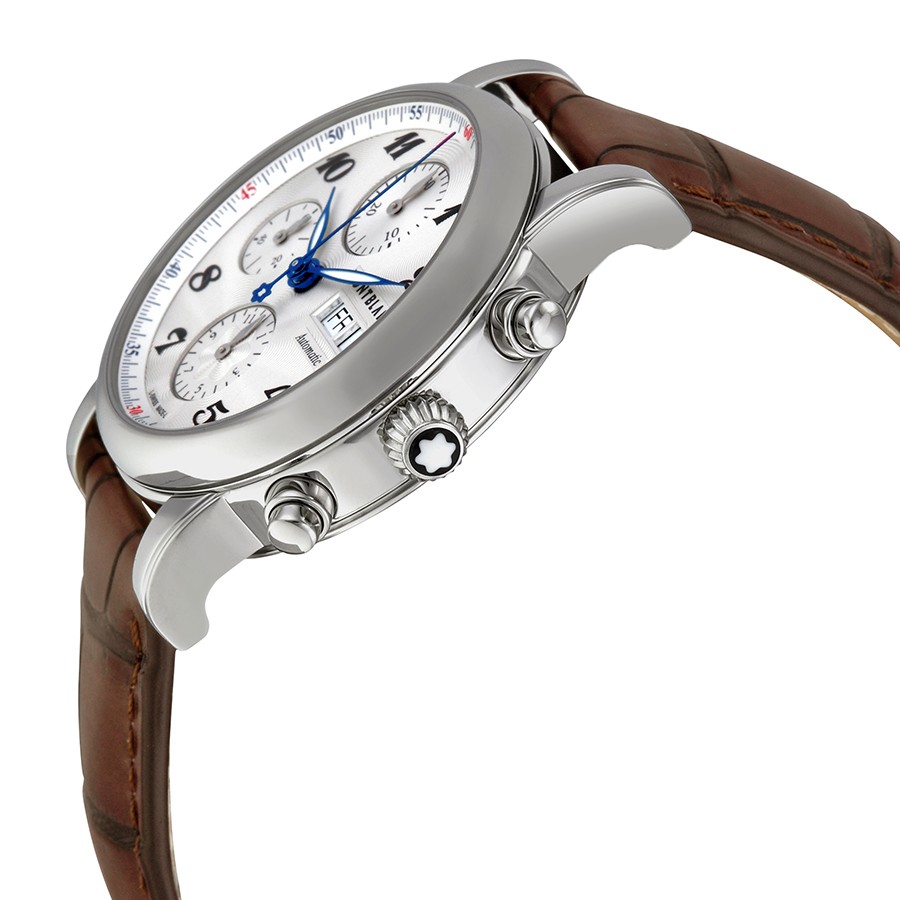 IMG_9085 Montblanc 106466 Mens Automatic Stainless Steel Replica 2