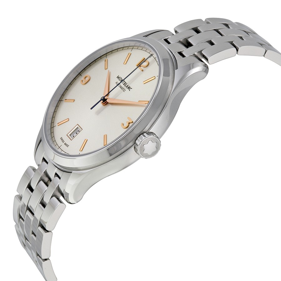 IMG_9085 Montblanc 112519 Mens Automatic Stainless Steel Replica 2