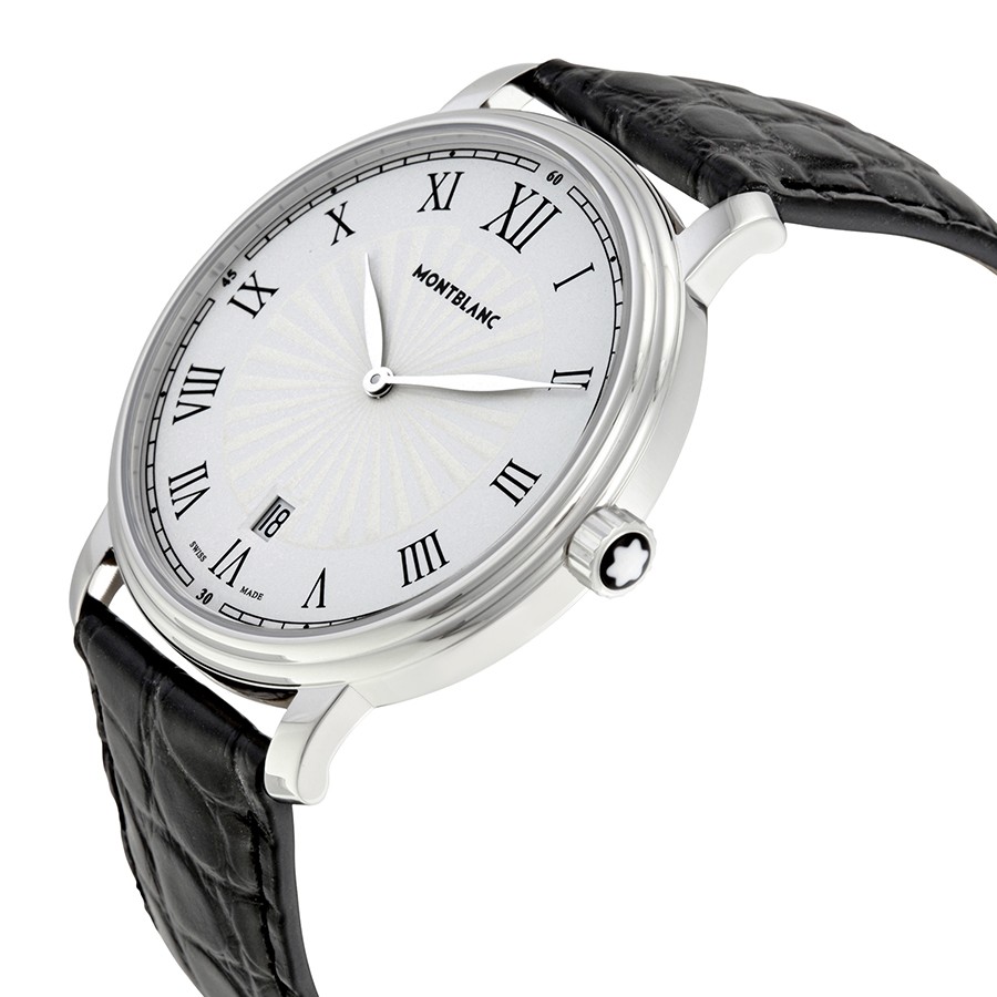 IMG_9085 Montblanc 112633 Mens Quartz Stainless Steel Replica 2