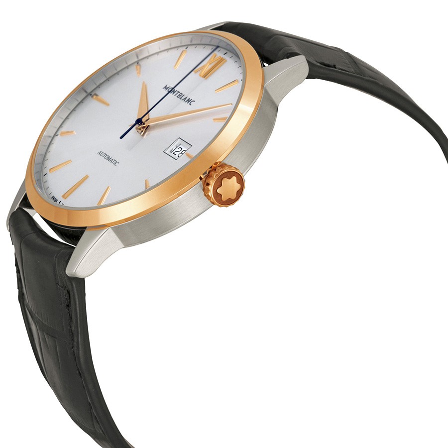 IMG_9085 Montblanc 111624 Meisterstuck Mens Automatic Stainless Steel Replica 2