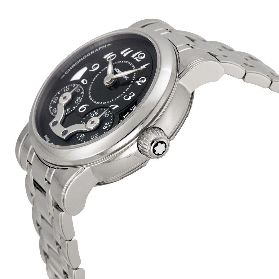 IMG_9085 Montblanc 109996 Nicolas Rieussec Mens Automatic Stainless Steel Replica 2