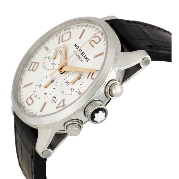 IMG_9085 Montblanc 101549 Timewalker Mens Automatic Stainless Steel Replica 2