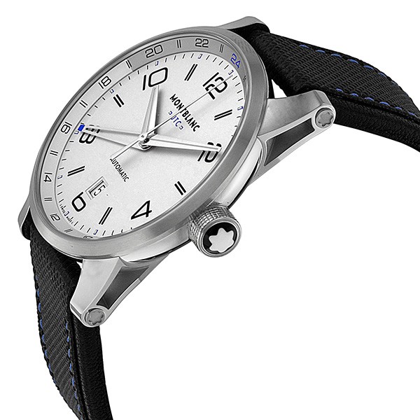 IMG_9085 Montblanc 109333 Timewalker Mens Automatic Stainless Steel Replica 2