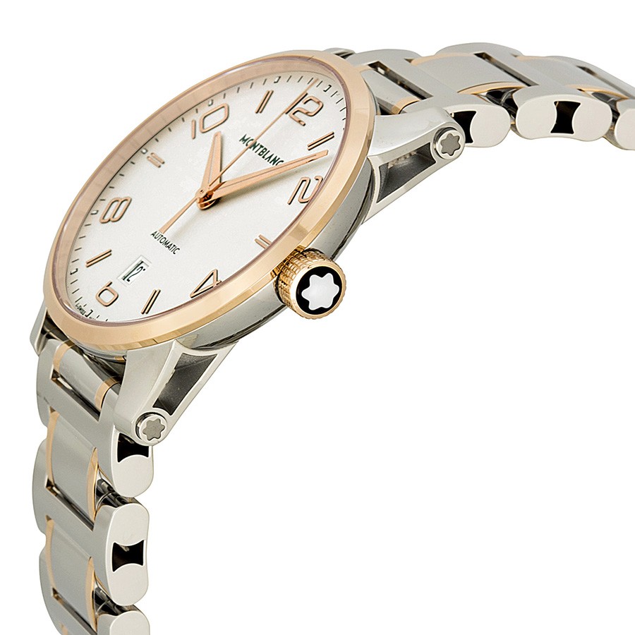 IMG_9085 Montblanc 110329 Timewalker Mens Automatic Stainless Steel Replica 2