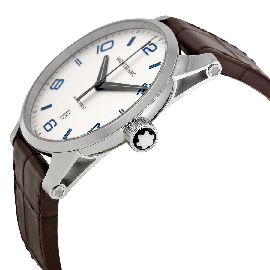IMG_9085 Montblanc 110338 Timewalker Mens Automatic Stainless Steel Replica 2