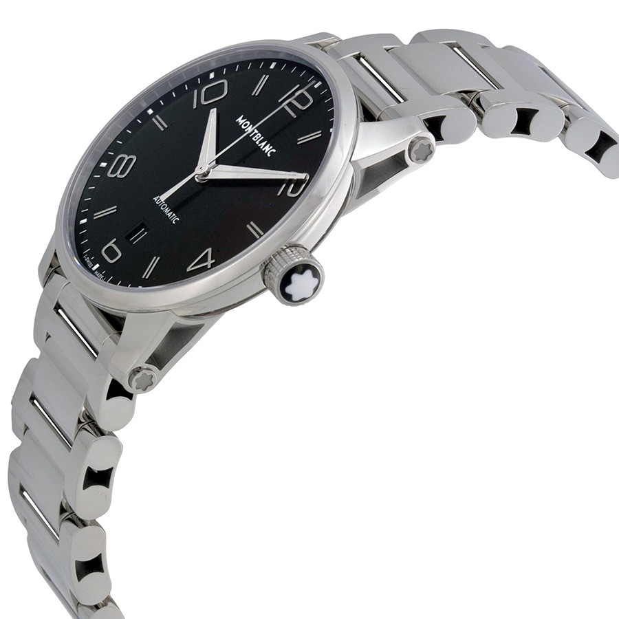 IMG_9085 Montblanc 110339 Timewalker Mens Automatic Stainless Steel Replica 2