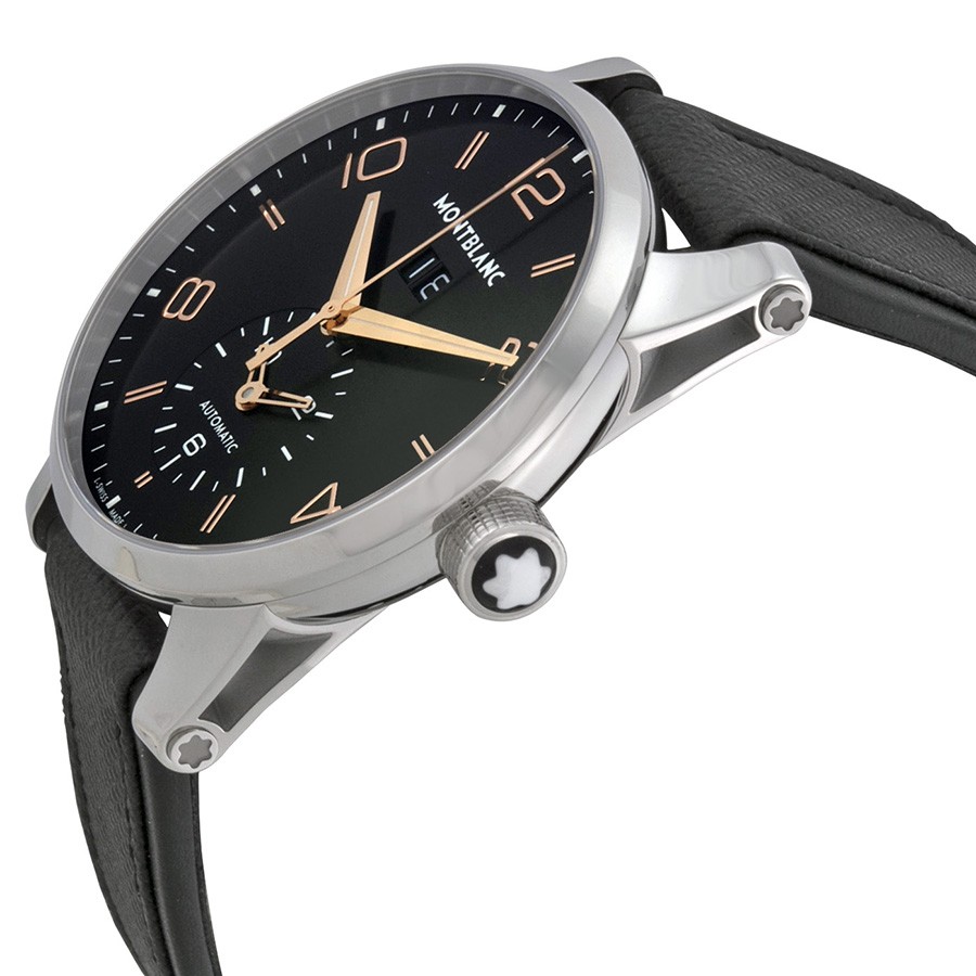 IMG_9085 Montblanc 110465 Timewalker Mens Automatic Stainless Steel Replica 2