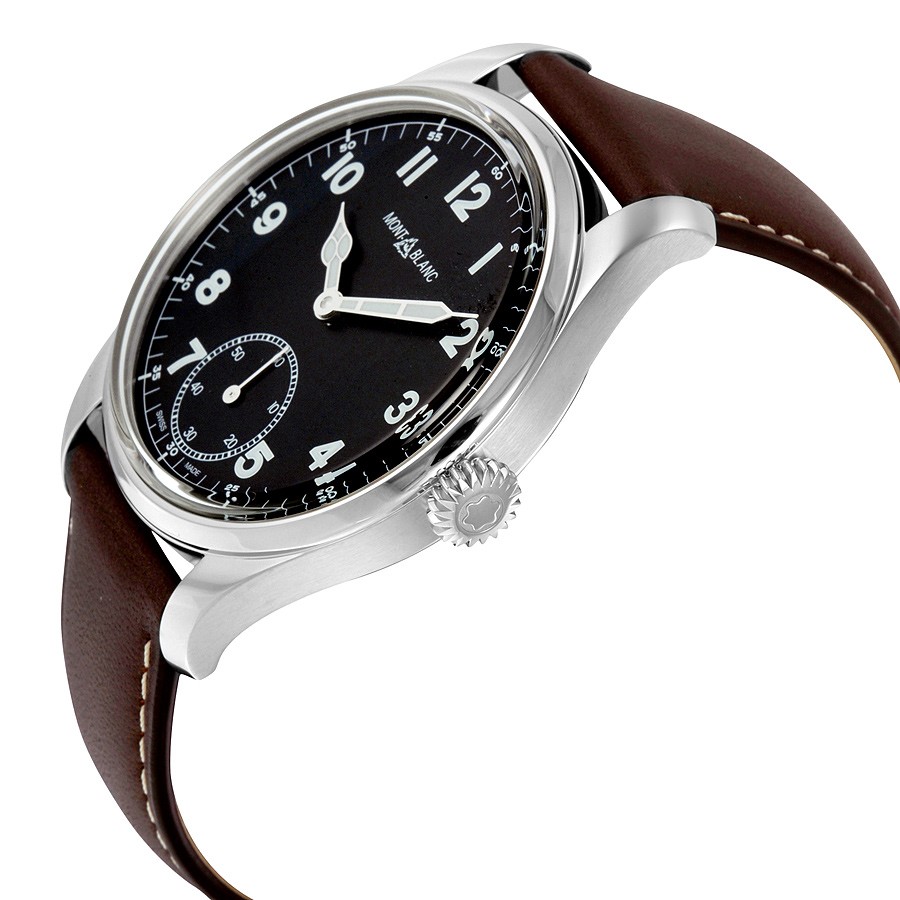 IMG_9085 Montblanc 112638 Timewalker Mens Automatic Microblasted Stainless Steel Replica 2