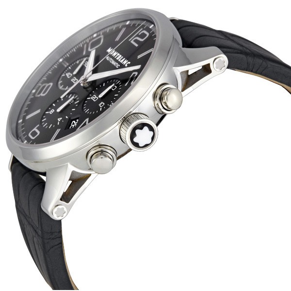 IMG_9085 Montblanc 9670 Timewalker Mens Automatic Stainless Steel Replica 2