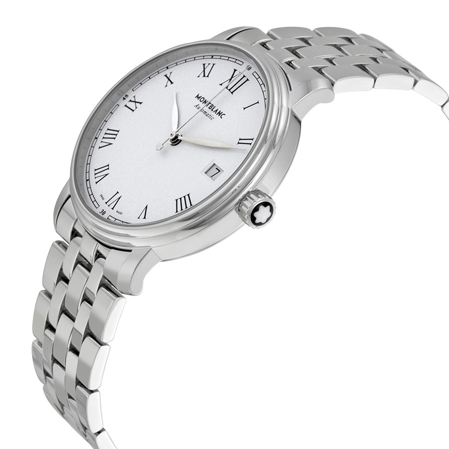 IMG_9085 Montblanc 112632 Tradition Mens Automatic Stainless Steel Replica 2