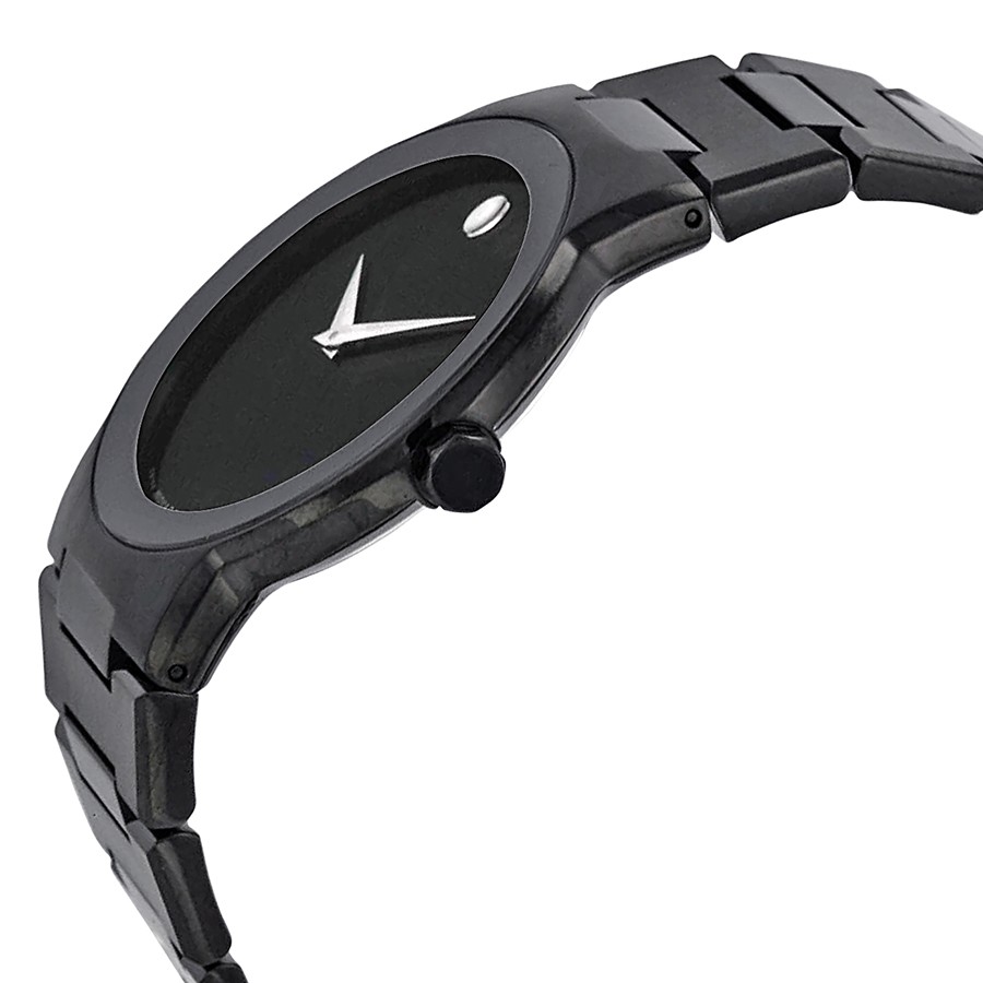 IMG_9085 Movado 0605899 Mens Quartz Black PVD Stainless Steel Replica 2