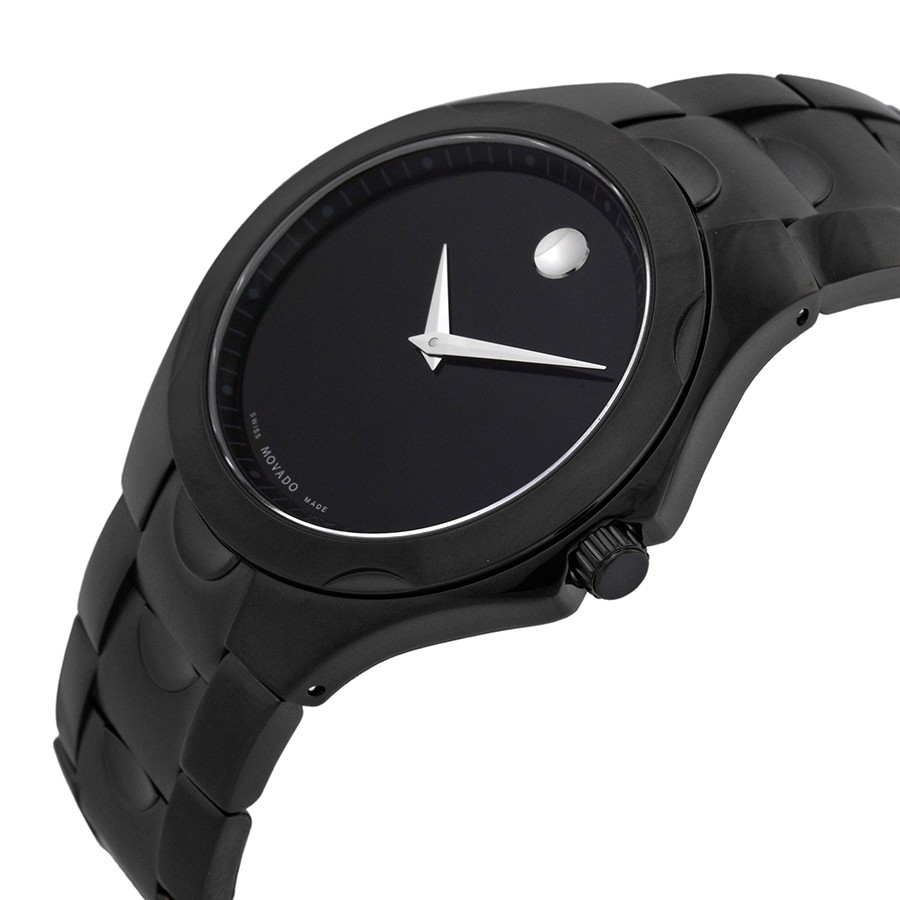 IMG_9085 Movado 0606536 Mens Quartz Black PVD Stainless Steel Replica 2