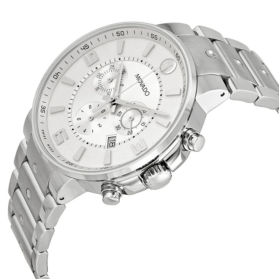Movado 0606760 Mens Quartz Stainless Steel Replica 2
