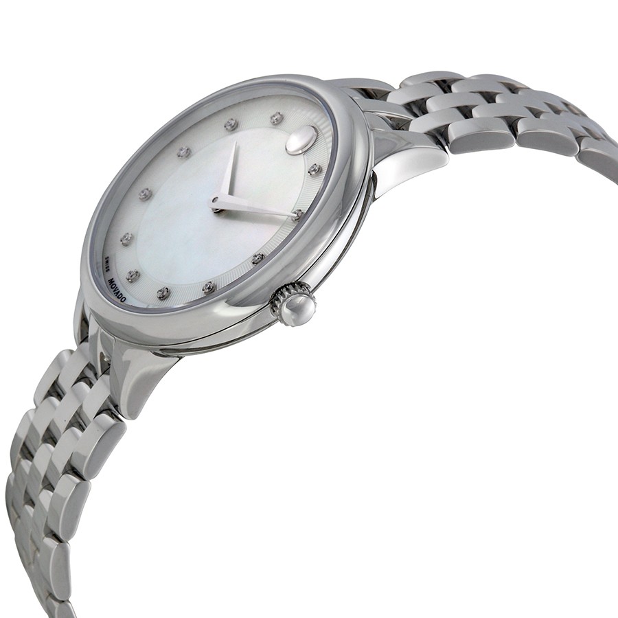 IMG_9085 Movado 0606810 Ladies Quartz Stainless Steel Replica 2