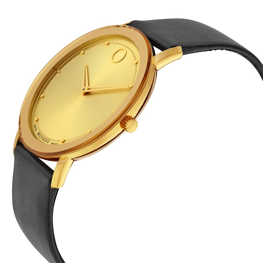 IMG_9085 Movado 0606883 Ladies Quartz Gold-tone Stainless Steel Replica 2