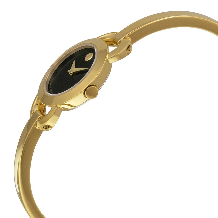 IMG_9085 Movado 0606888 Ladies Quartz Yellow Gold PVD Stainless Steel Replica 2