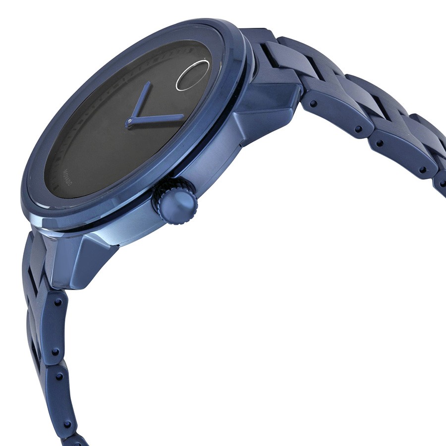 IMG_9085 Movado 3600296 Unisex Quartz Blue PVD Stainless Steel Replica 2