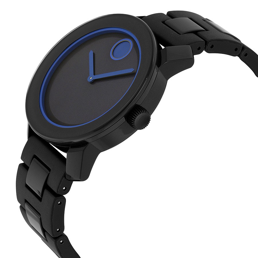 IMG_9085 Movado 3600314 Unisex Quartz Navy TR90 Composite Polyurethane and Steel Replica 2