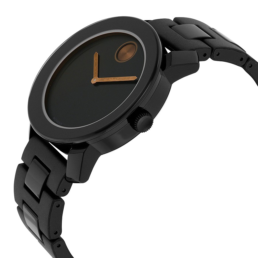 IMG_9085 Movado 3600315 Unisex Quartz Black TR90 Composite Polyurethane Replica 2