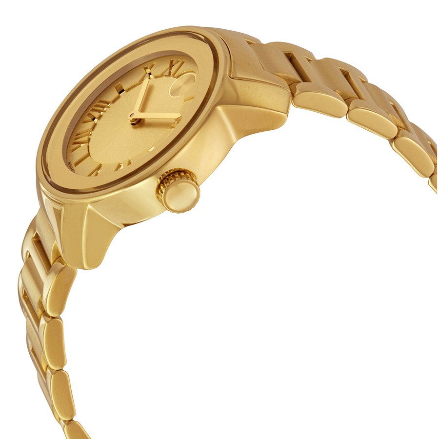 IMG_9085 Movado 3600323 Ladies Quartz Yellow Gold-tone Stainless Steel Replica 2