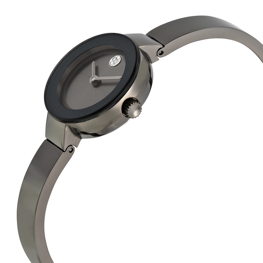 IMG_9085 Movado 3600324 Ladies Quartz Gunmetal Stainless Steel Replica 2