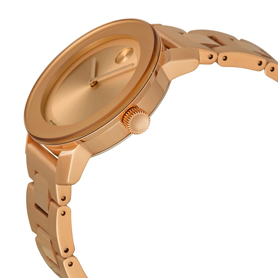 IMG_9085 Movado 3600342 Unisex Quartz Rose Gold-tone Stainless Steel Replica 2