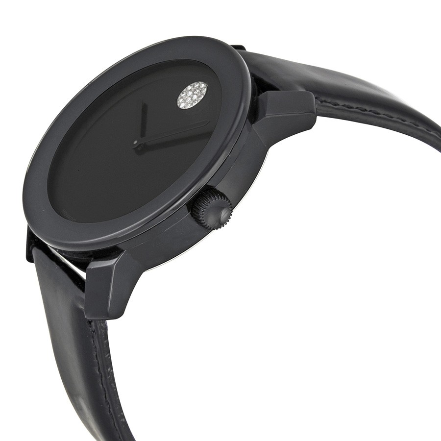 IMG_9085 Movado 3600345 Unisex Quartz Black TR90 Composite Replica 2