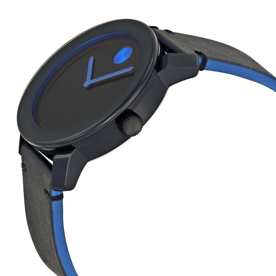 IMG_9085 Movado 3600350 Unisex Quartz Black TR90 Composite Replica 2