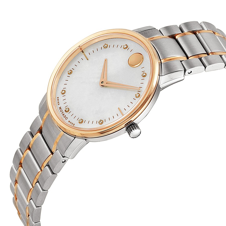 IMG_9085 Movado 606692 Ladies Quartz Stainless Steel Replica 2