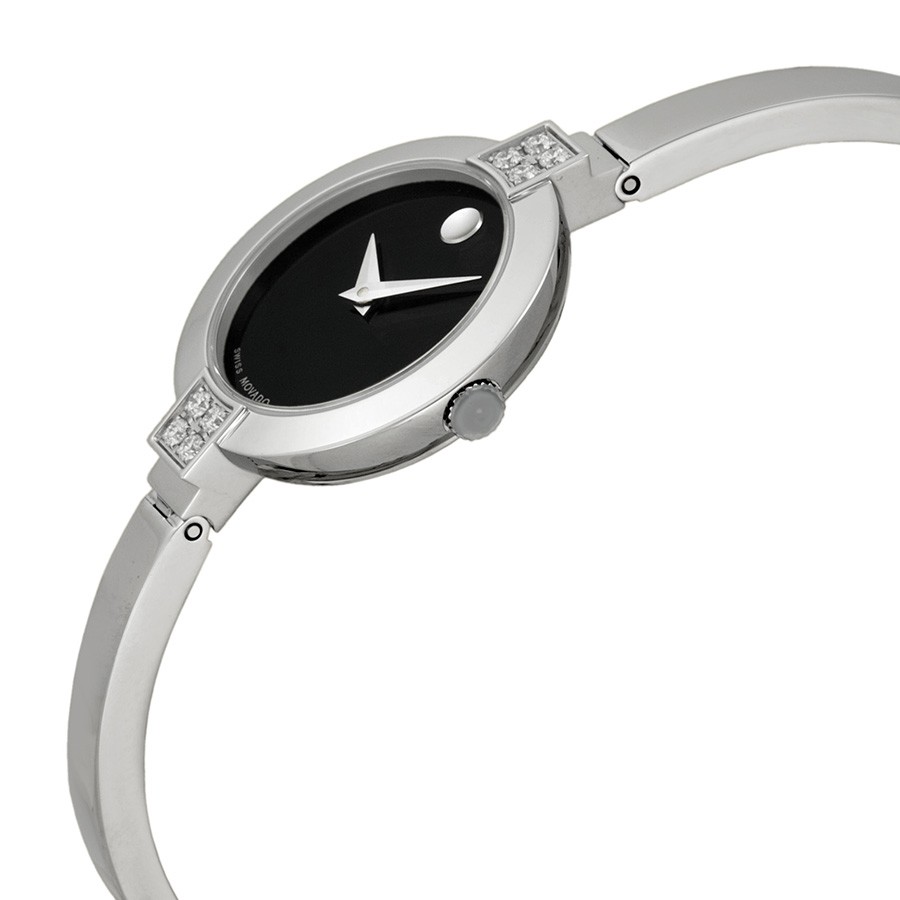 IMG_9085 Movado 0605855 Bela Ladies Quartz Stainless Steel with Diamonds Replica 2