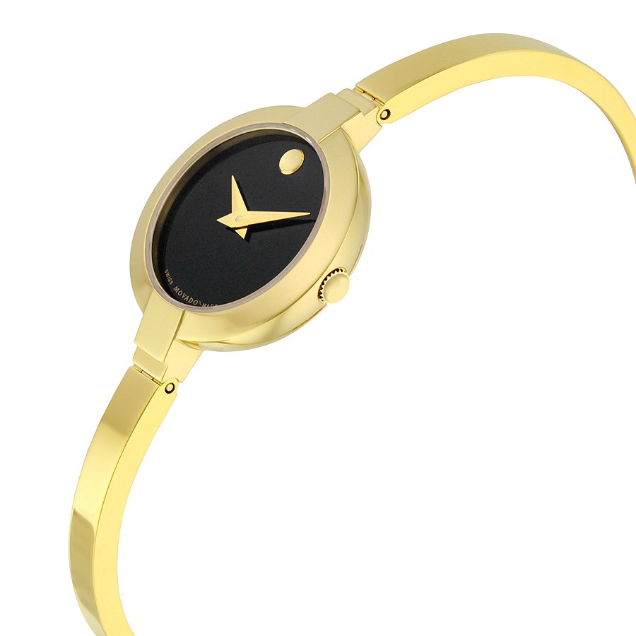 IMG_9085 Movado 0606999 Bela Ladies Quartz Yellow Gold PVD Stainless Steel Replica 2