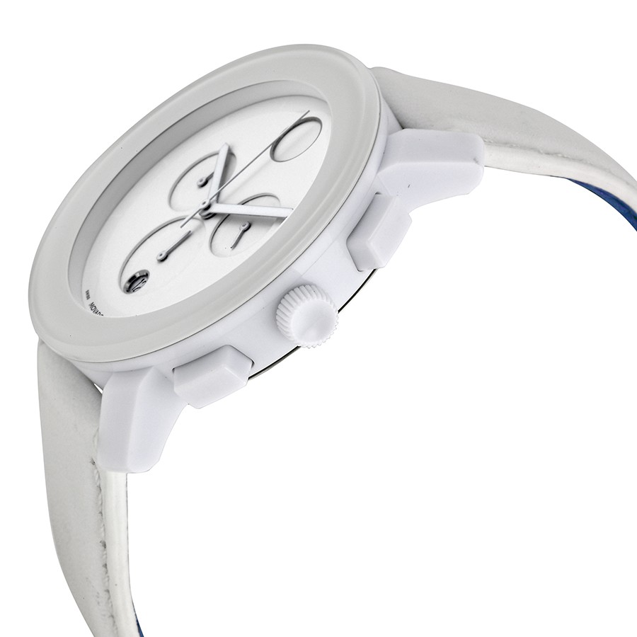 IMG_9085 Movado 3600025 Bold Unisex Quartz White TR90 Composite Replica 2