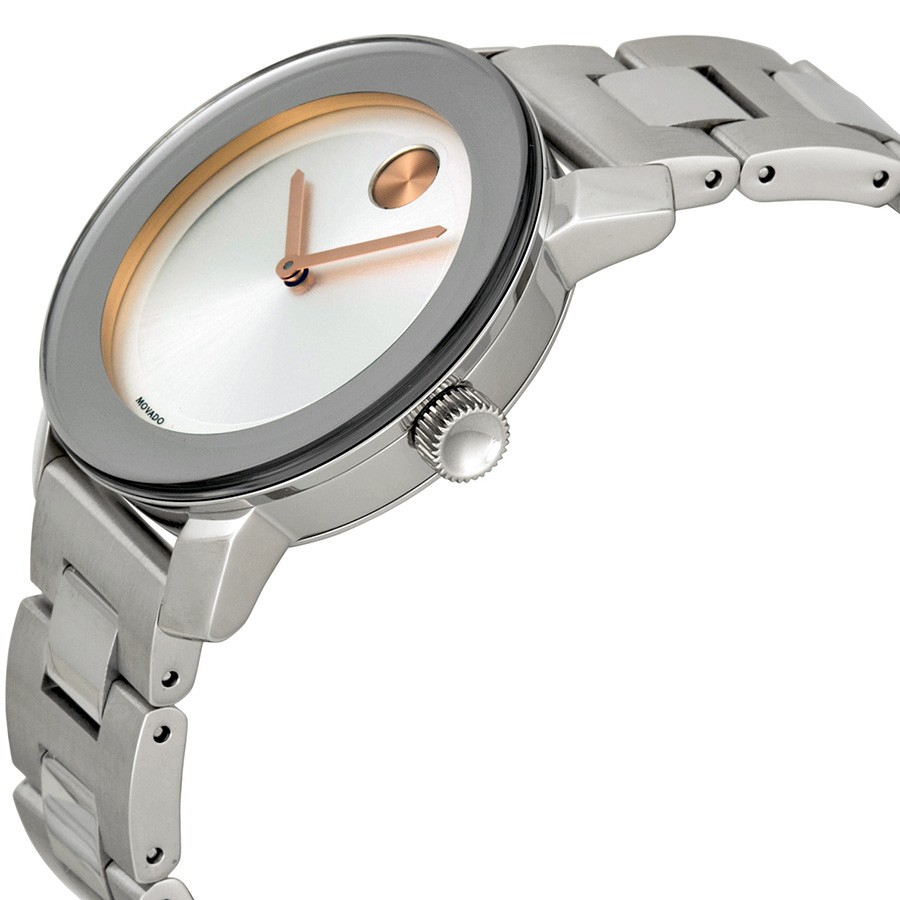 IMG_9085 Movado 3600084 Bold Ladies Quartz Polished Stainless Steel Replica 2