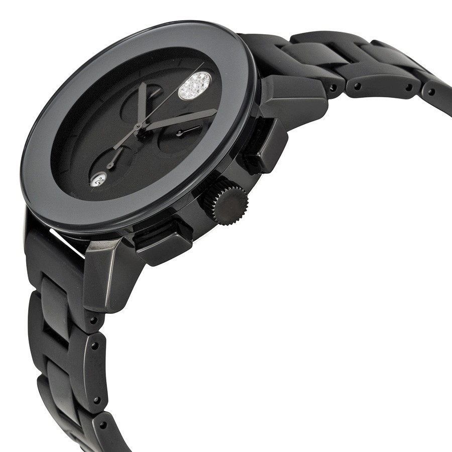 IMG_9085 Movado 3600143 Bold Ladies Quartz Grey Ion-plated Stainless Steel Replica 2