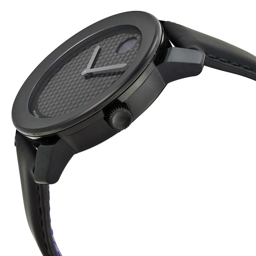 IMG_9085 Movado 3600170 Bold Mens Quartz Black TR90 Composite and Stainless Steel Replica 2