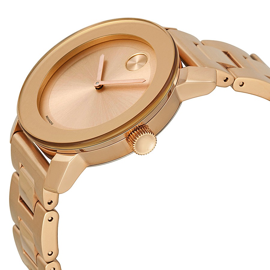 IMG_9085 Movado 3600188 Bold Ladies Quartz Rose Gold Ion-plated Stainless Steel Replica 2