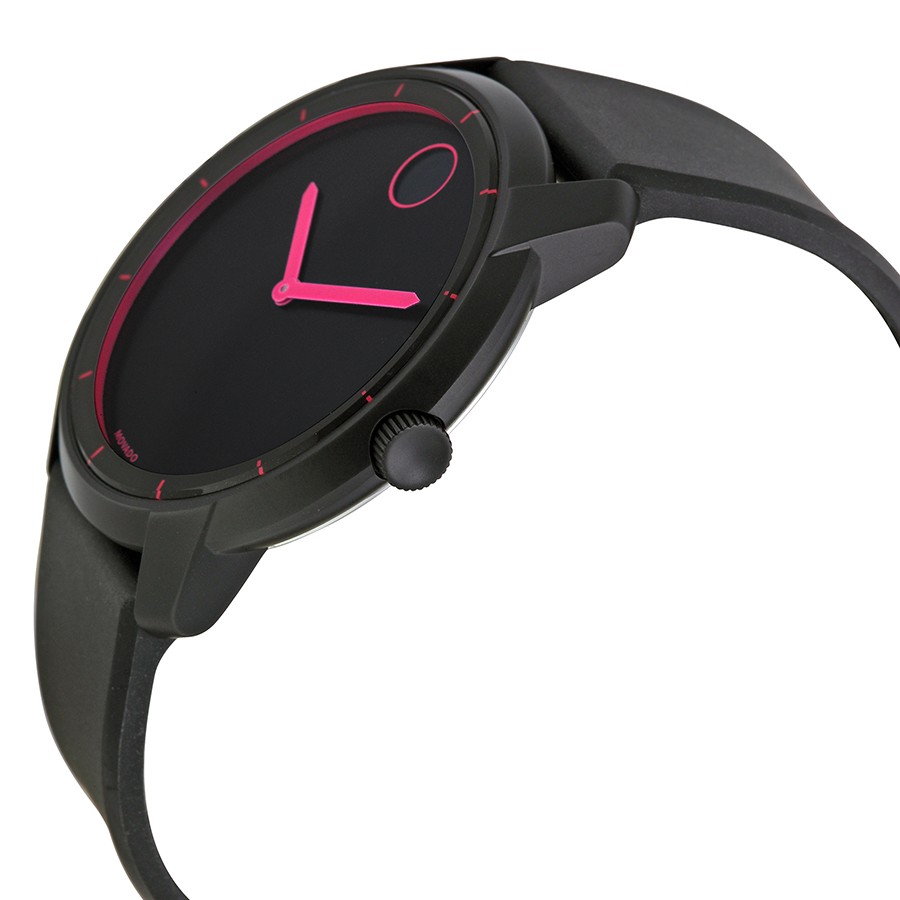 IMG_9085 Movado 3600192 Bold Unisex Quartz Black Ion-plated Stainless Steel Replica 2
