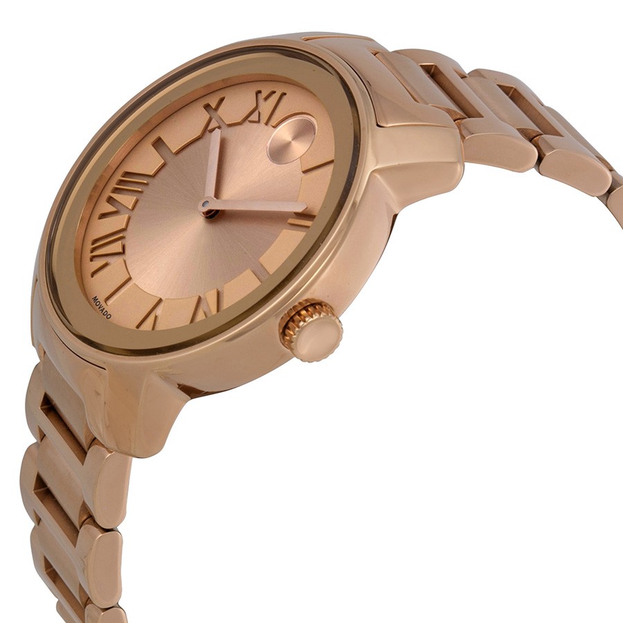 Movado 3600199 Bold Unisex Quartz Rose Gold-tone Stainless Steel Replica 2