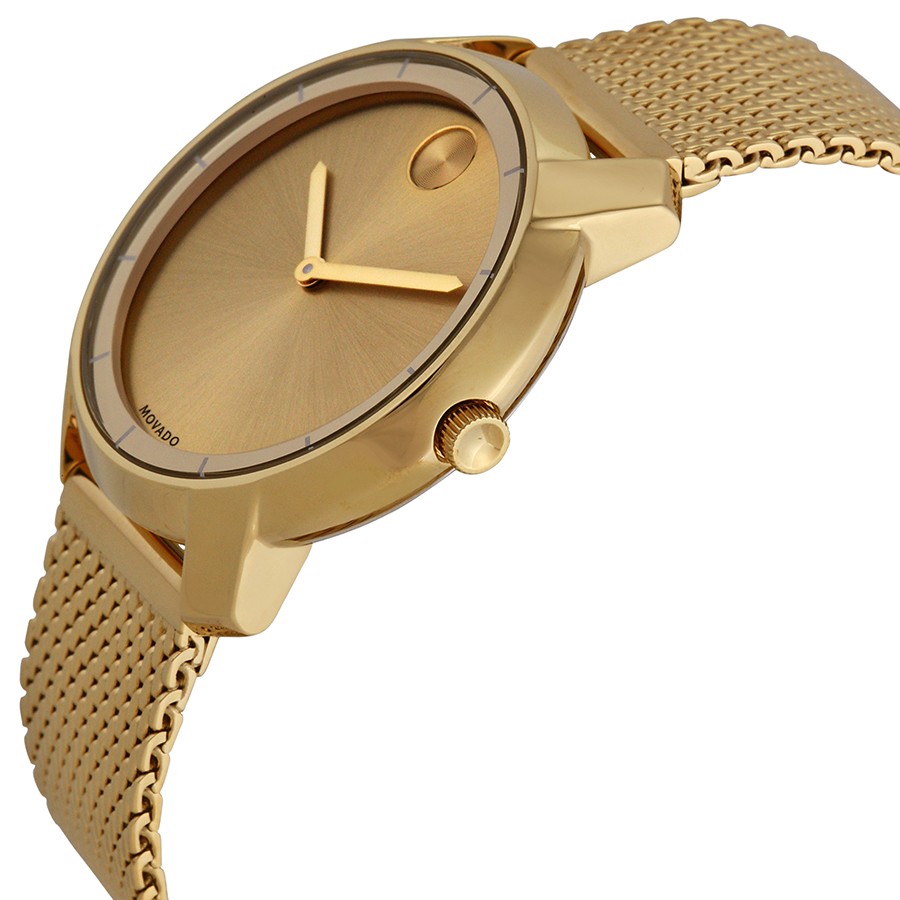 IMG_9085 Movado 3600242 Bold Ladies Quartz Gold Ion-plated Stainless Steel Replica 2