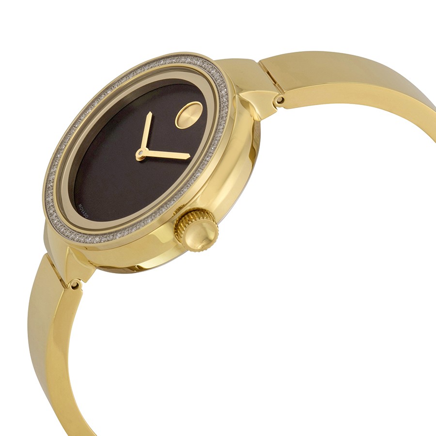 IMG_9085 Movado 3600282 Bold Ladies Quartz Yellow Gold Ion-plated Stainless Steel Replica 2