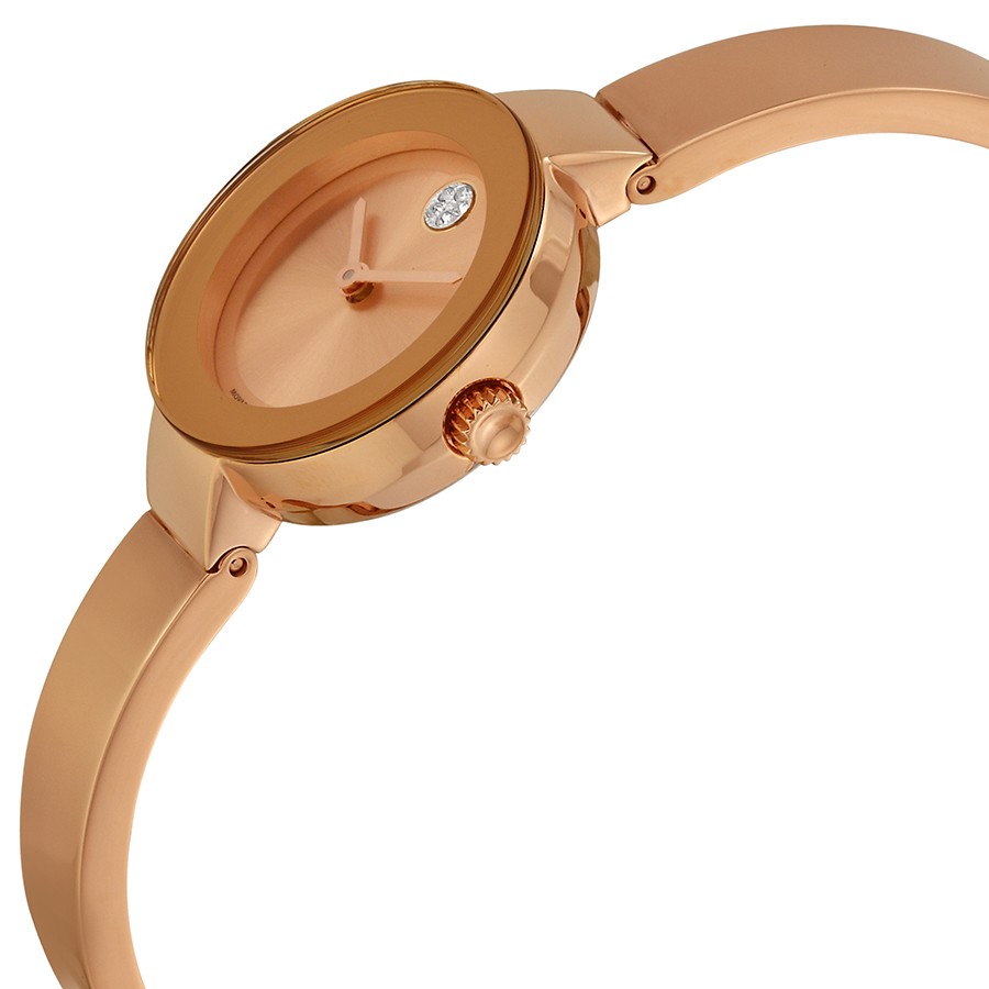 IMG_9085 Movado 3600286 Bold Ladies Quartz Rose Gold-tone Stainless Steel Replica 2