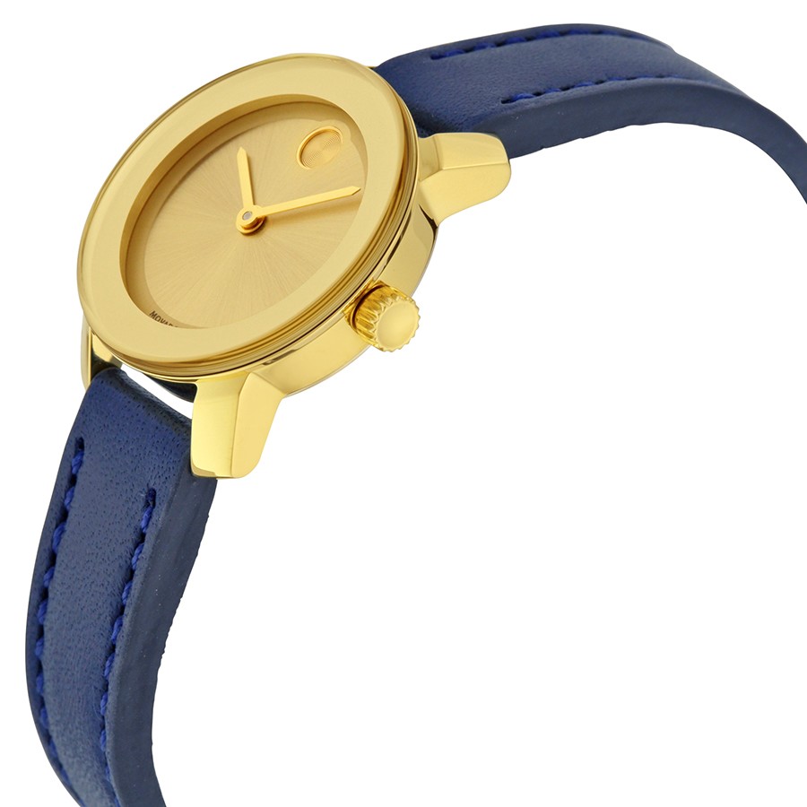IMG_9085 Movado 3600330 Bold Ladies Quartz Yellow Gold IP Stainless Steel Replica 2